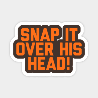 Snap it over his head Magnet