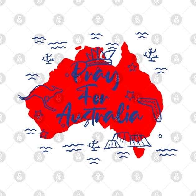 Pray for australia by Amelia Emmie