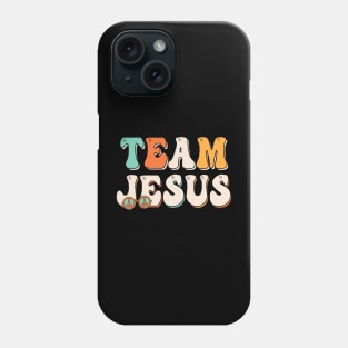 Team Jesus Retro Christian Phone Case