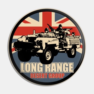 Long Range Desert Group Pin