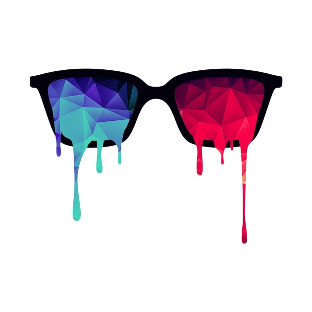 3D Psychedelic / Goa Meditation Glasses by badbugs