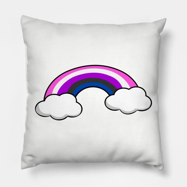 Pride in the Sky Pillow by traditionation