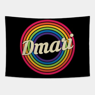 Dmari - Retro Rainbow Style Tapestry