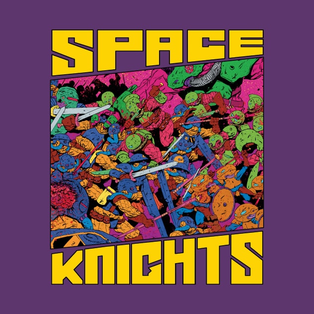 Space Knights - Melee!! by CosmicLion