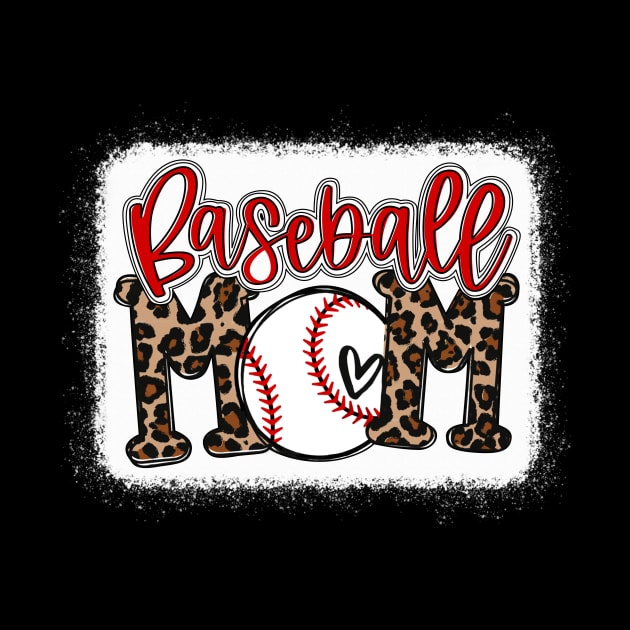 Baseball Mom Leopard Baseball Mom by Wonder man 