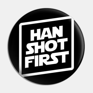 Han Shot First Pin