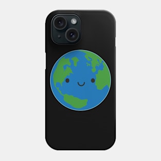 Happy Kawaii Planet Earth Phone Case