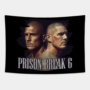 PRISON BREAK 6 Tapestry