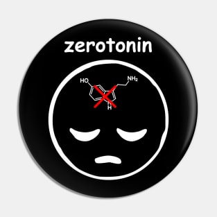 zerotonin, white Pin