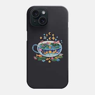 Sea Universe in a Bowl Phone Case