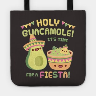 Cute Avocado Holy Guacamole Its Time For A Fiesta Tote