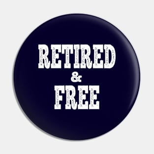 Retired and free Pin