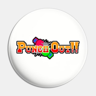 Punch Out Logo Pin