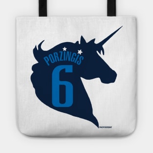 The Unicorn - Kristaps Porzingis Tote