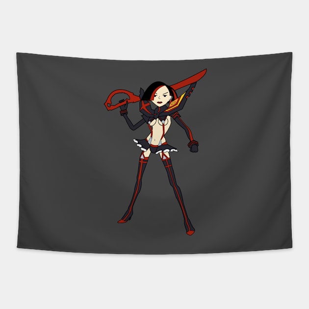 Kill La Kill - Daria Tapestry by Thephantomtollboy