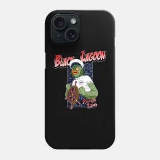 Black Lagoon Yacht Club Phone Case