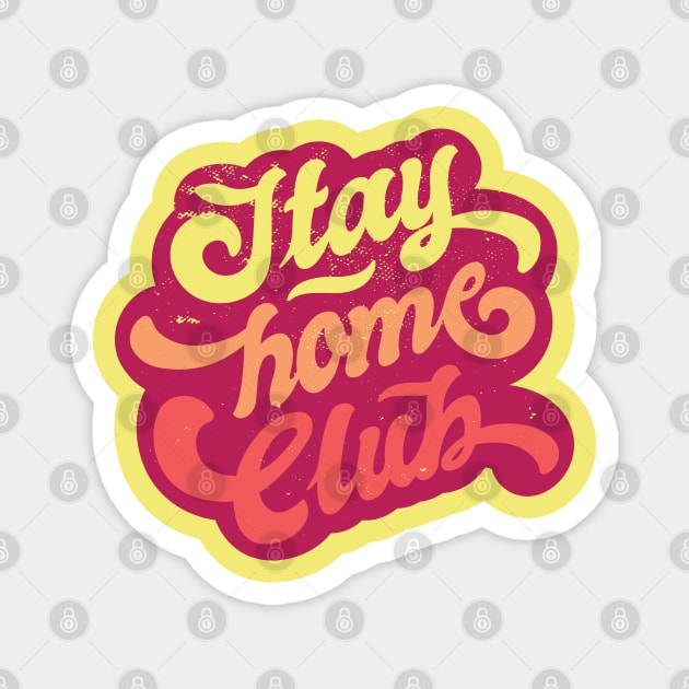 Stay Home - Corona - Covid19 Magnet by LR_Collections