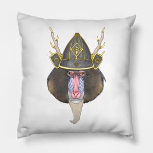 Samurai Mandril Pillow