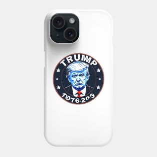 trump mugshot Phone Case