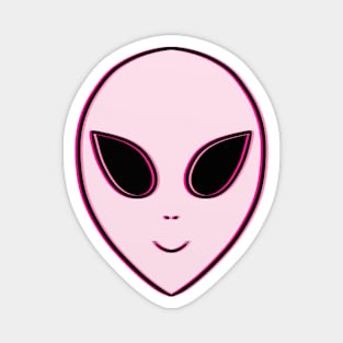 Happy Alien Magnet