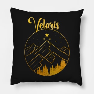 Velaris landscape golden design Pillow