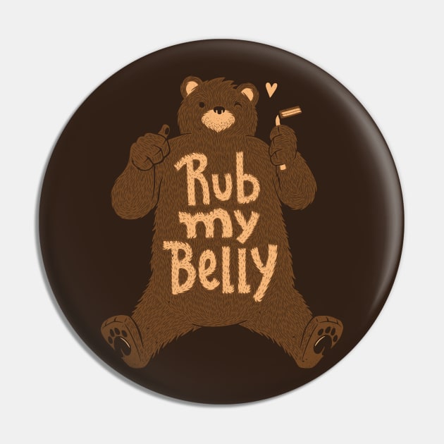 Rub My Belly Pin by Tobe_Fonseca