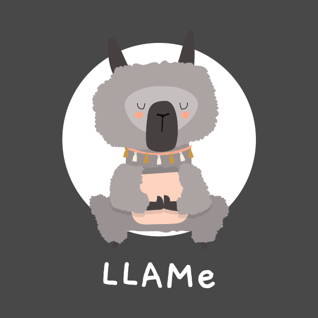 Lame Llama Funny Saying by Gogogifty
