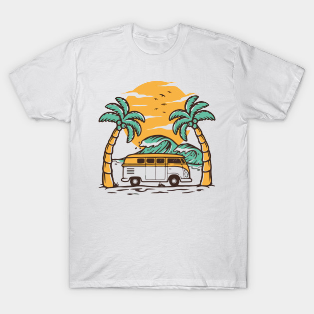 Time to Beach Vacation - Beach Vacation - T-Shirt