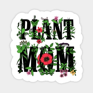 Plant Mom Magnet