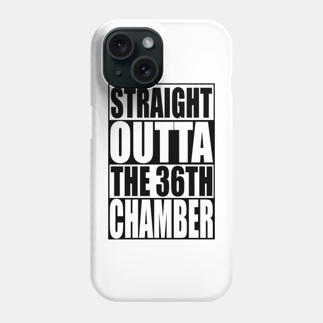 The 36th Chamber of Shaolin Phone Case by Genbu