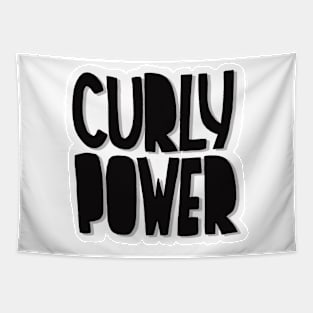 Curly power Tapestry