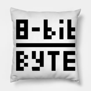 8-bit/byte Pillow