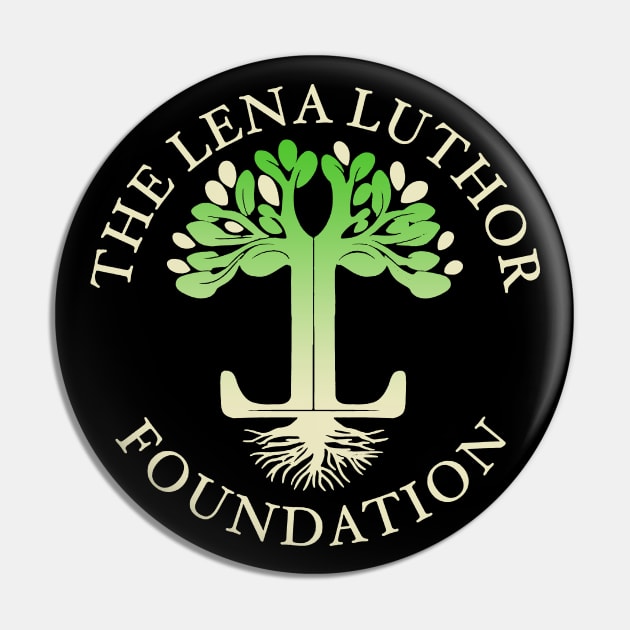 The Lena Luthor Foundation Logo Pin by brendalee