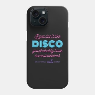 Disco Message Phone Case