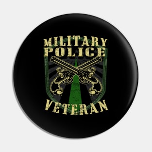 Military Police Corps Veteran Army Pin