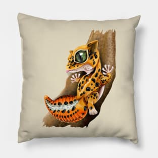 Leopard gecko Pillow