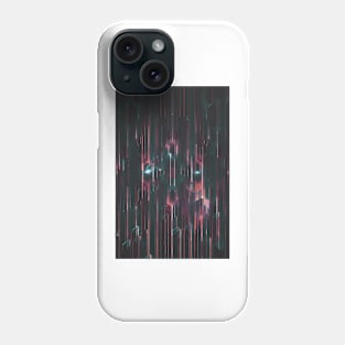 vaporwave into the void pattern Phone Case