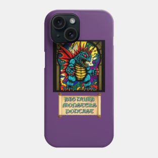 Stained Glass Kaiju Phone Case