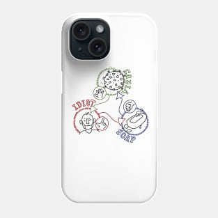 Coronavirus Rock-Paper-Scissors Phone Case