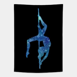 Pole dancer underwater Tapestry