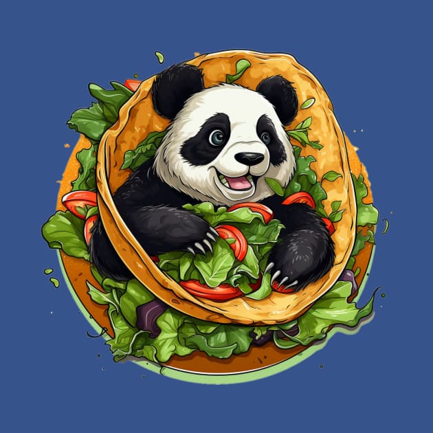 Panda Wrap by Jason's Finery