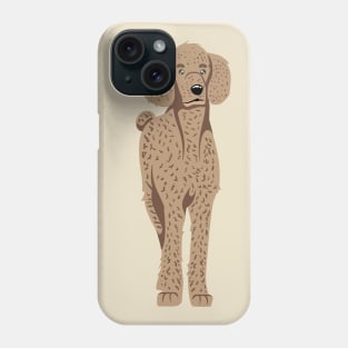 Standard Poodle Phone Case