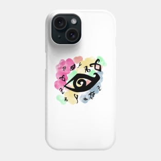 Variety of runes in watercolor Phone Case