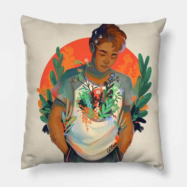 Weeds Pillow by GDBee