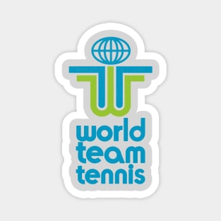 Famous  World Team Tennis 1977 Magnet