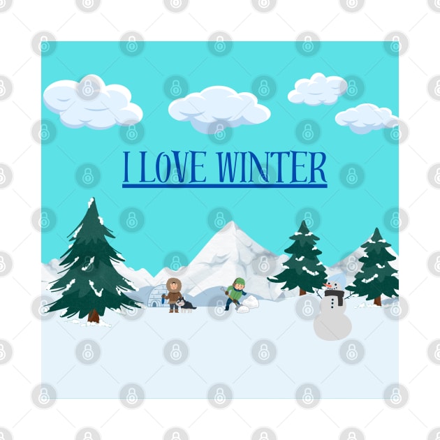 I Love Winter by PapaMatrix