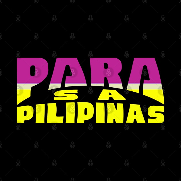 Para Sa Pilipinas Jeepney signage by Aydapadi Studio