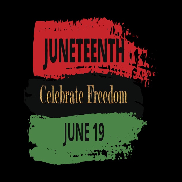 juneteenth celebrate freedom june 19 by birdy line