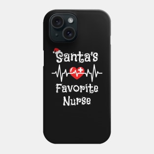 Santa's Favorite Nurse Nursing Christmas 2022 Phone Case