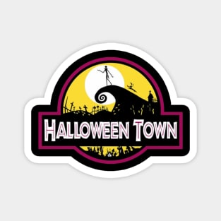 halloween town Magnet